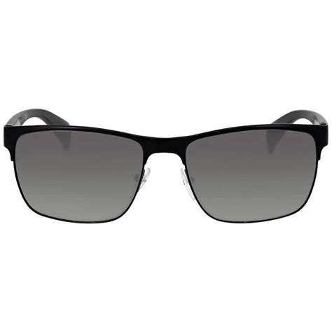 prada spr 510 fad3m1|Prada Grey Rectangular Men's Sunglasses PR 51OS FAD3M1 58.